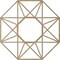 Ekena Millwork Guardian Wood Fretwork Pierced Ceiling Medallion, Hickory, 40"OD x 15 1/2"ID x 3/8"T CMWP40X40X0375GDHI - alternate 3